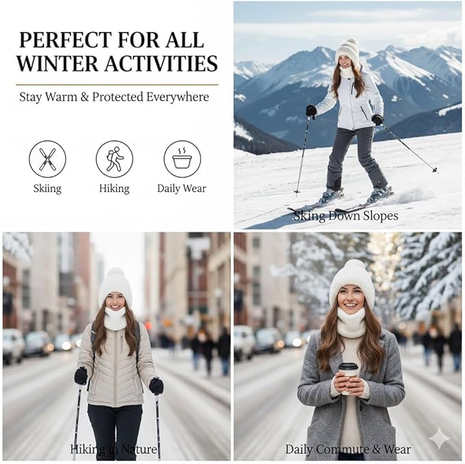3-in-1 Winter Hat with Face Cover & Ear Protection - Image 3