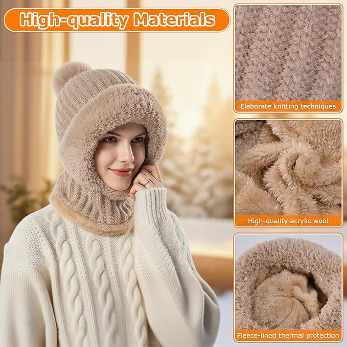 3-in-1 Winter Hat with Face Cover & Ear Protection - Image 8