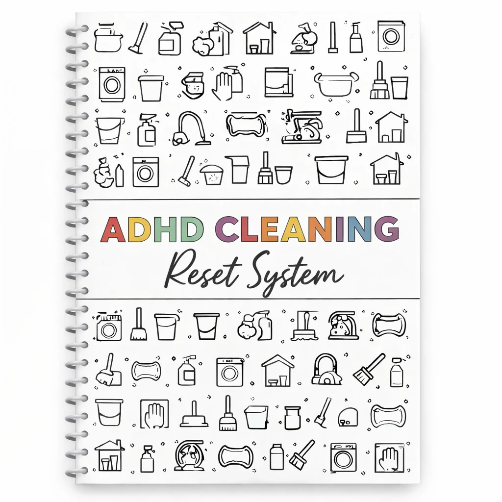 ADHD Spring Cleaning System – From Chaos to Calm
