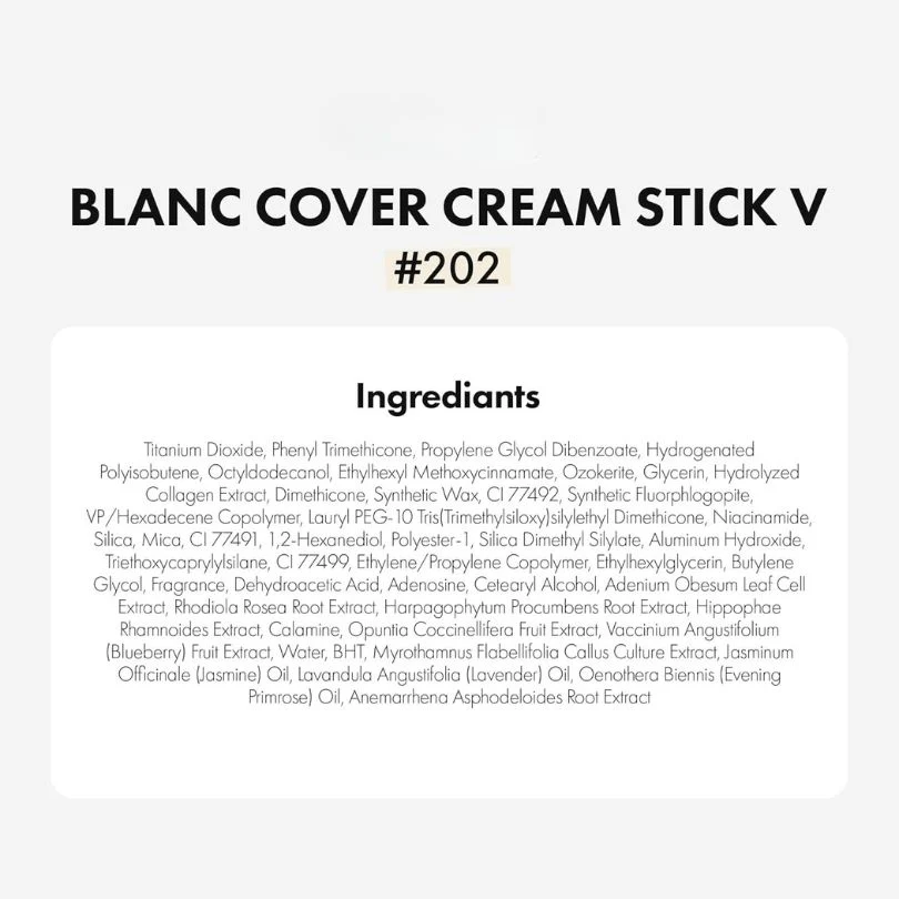 Korean Blanc Cover Cream Stick with Detachable Brush - Image 8