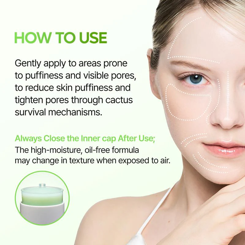 Cactox Pore Multi Balm - Reduce Puffiness & Pore Tightening - Image 4
