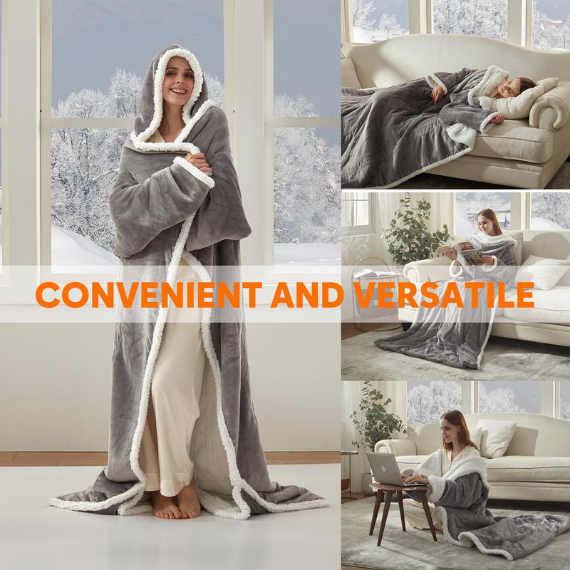 Cozy Wearable Heated Blanket - Image 4