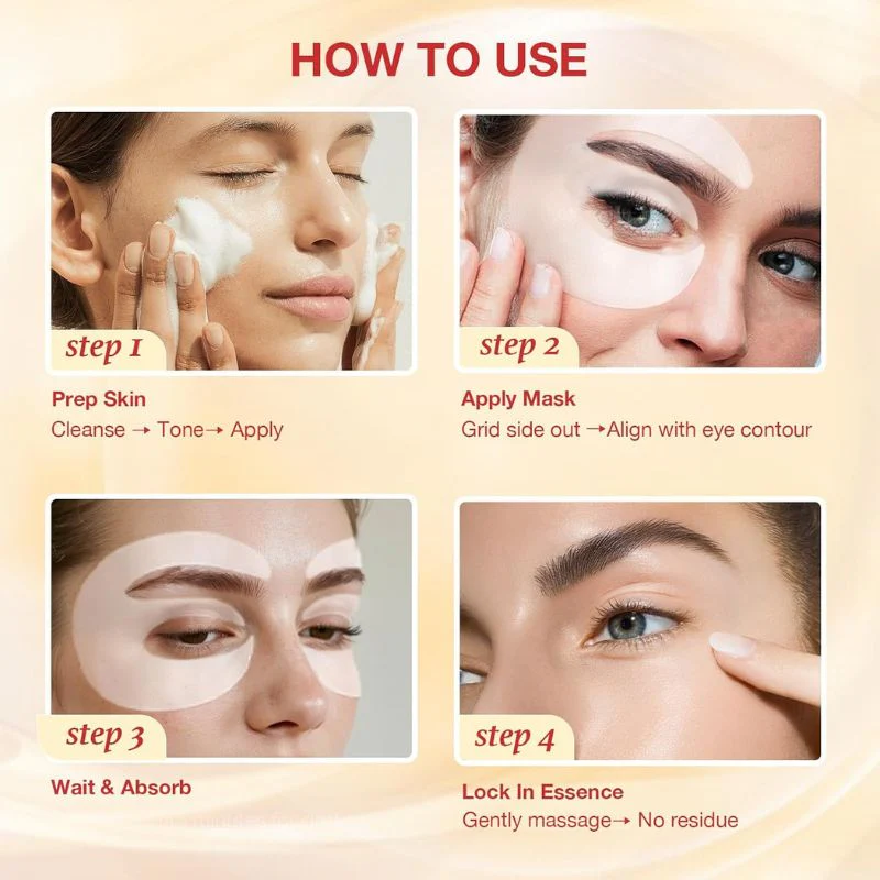 360° Eye Mask - Erases Puffiness, Dark Circles & Crepey Lids - Image 4