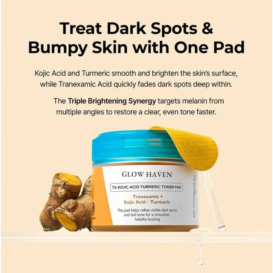 Kojic Acid + Turmeric Dark Spot Brightening Pads - Image 2