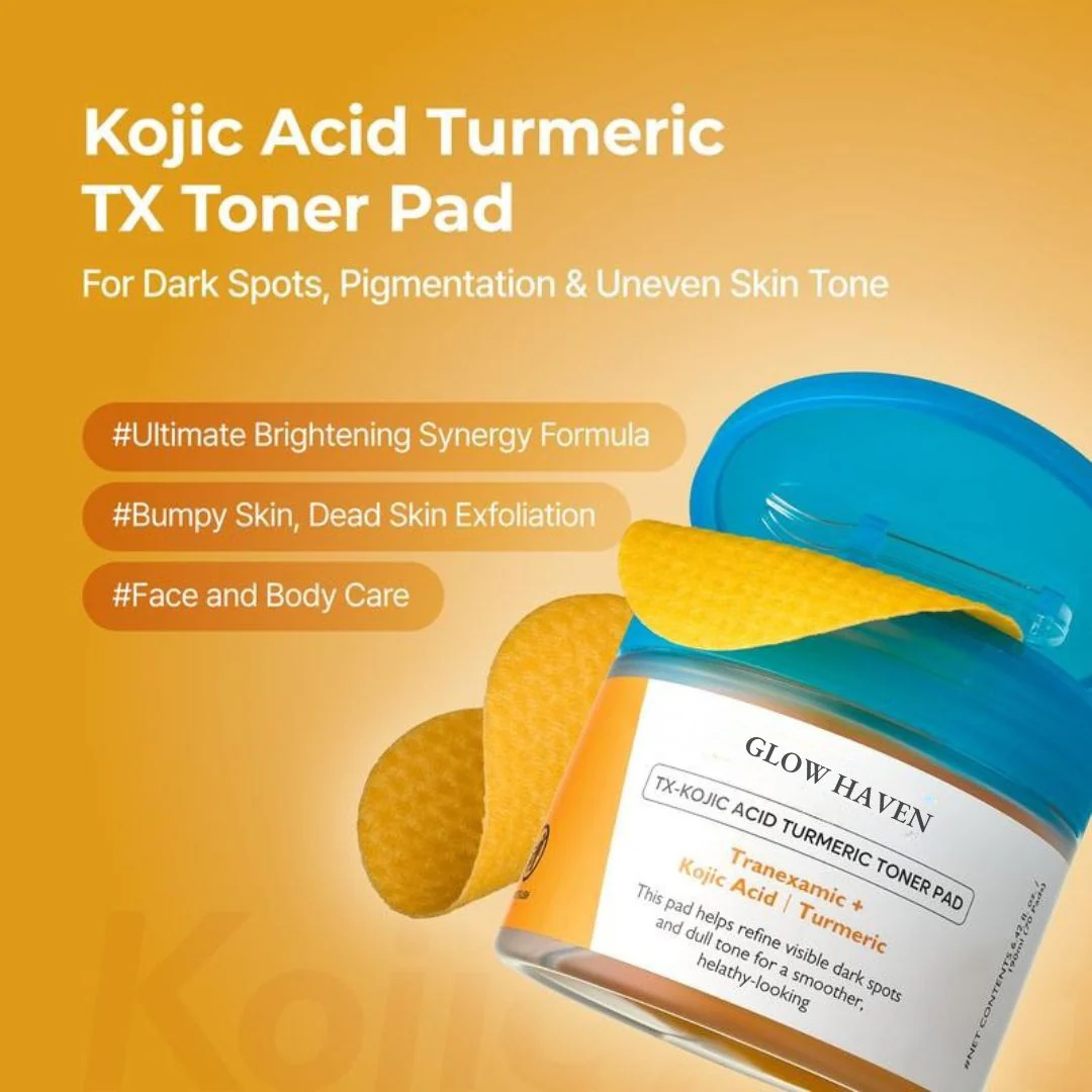 Kojic Acid + Turmeric Dark Spot Brightening Pads - Image 3