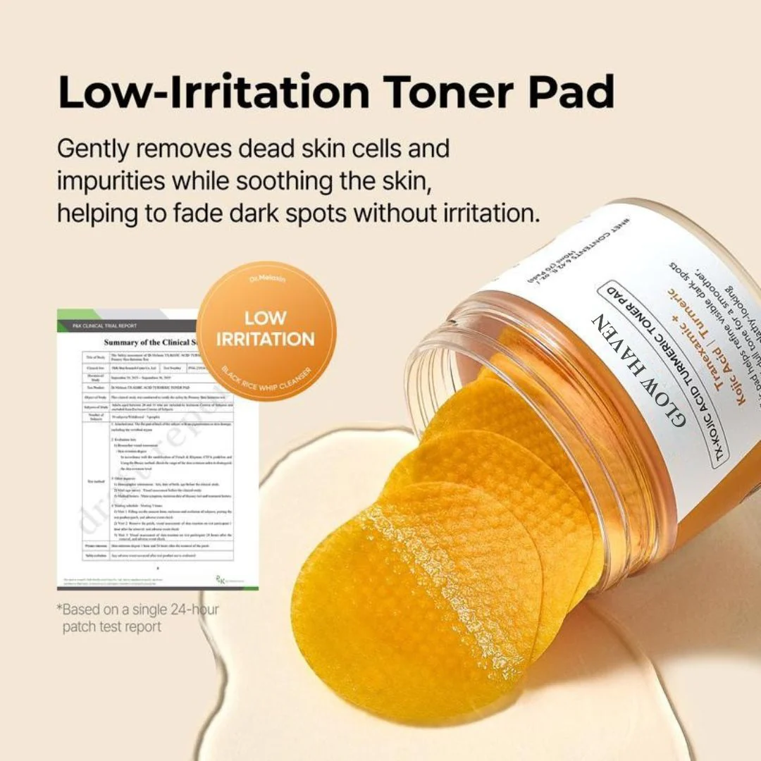 Kojic Acid + Turmeric Dark Spot Brightening Pads - Image 5
