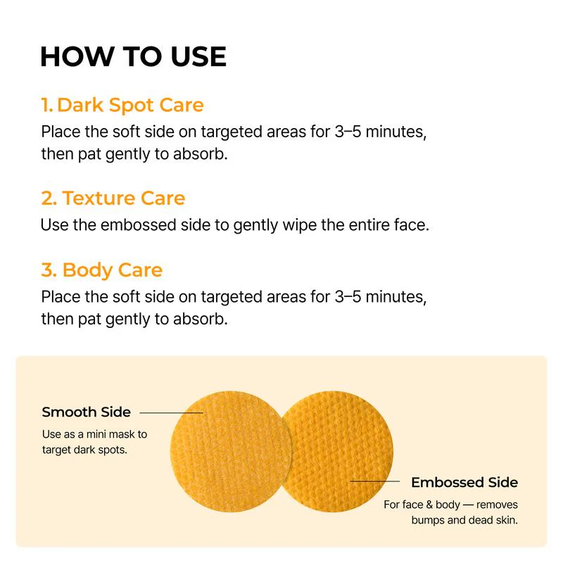 Kojic Acid + Turmeric Dark Spot Brightening Pads - Image 6