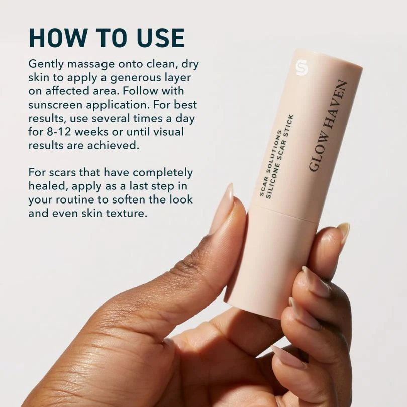 Silicone Scar Stick with Centella Asiatica Extracts and Vitamin E by Glow Haven - Image 4