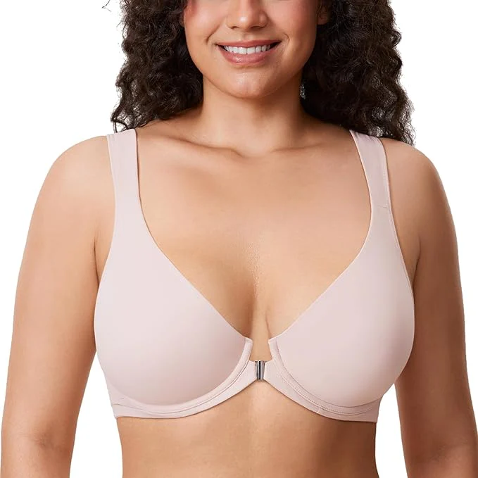 Front Closure Posture Full Coverage Bra by Glow Haven - Image 6