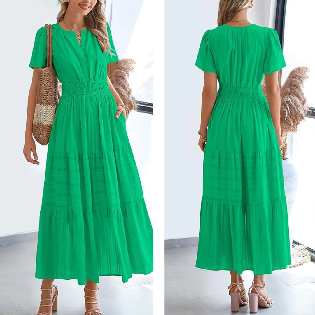 The Boho Breeze Maxi Dress - Image 5